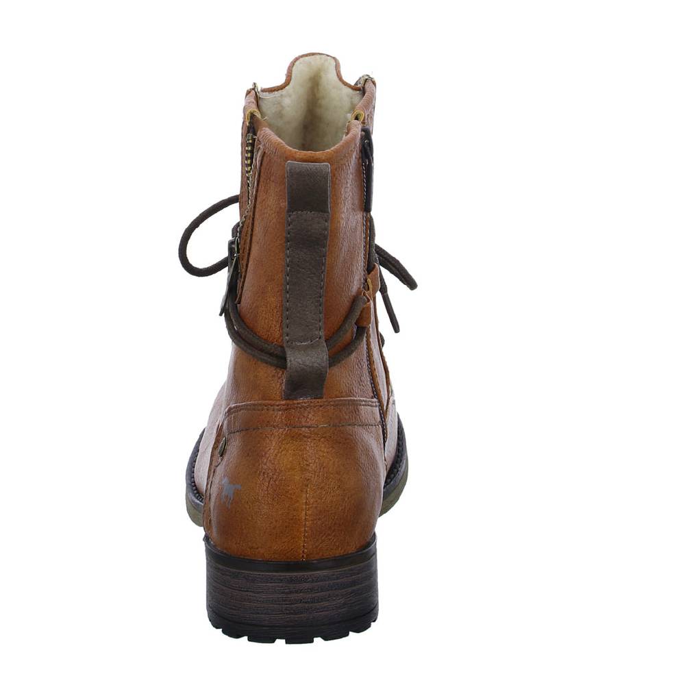 MUSTANG Schnürstiefelette Warmfutter bis 35mm Absatz (casual) Hotsell