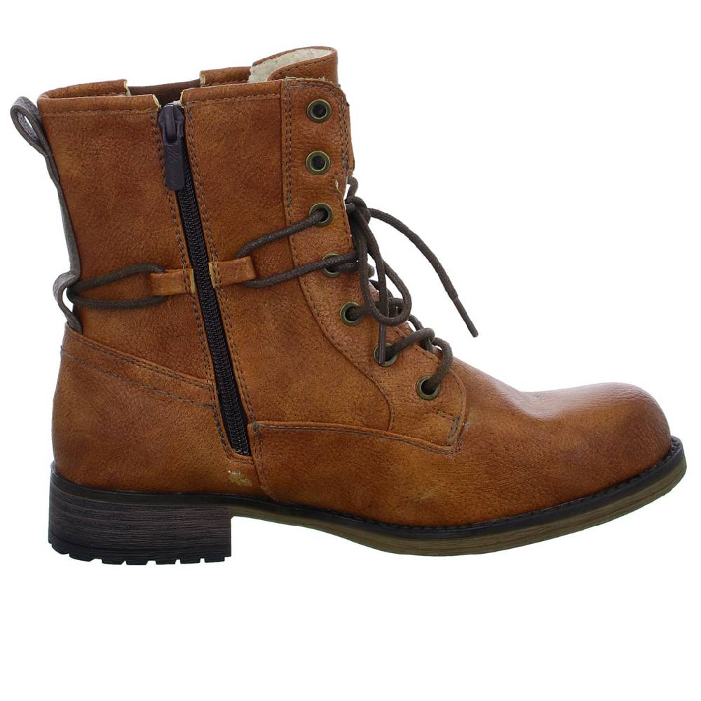 MUSTANG Schnürstiefelette Warmfutter bis 35mm Absatz (casual) Hotsell