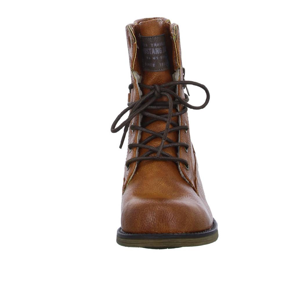 MUSTANG Schnürstiefelette Warmfutter bis 35mm Absatz (casual) Hotsell