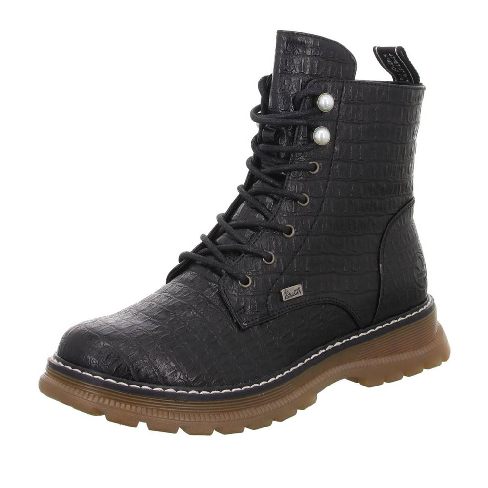 Rieker Schnürstiefelette Warmfutter bis 35mm Absatz (casual)