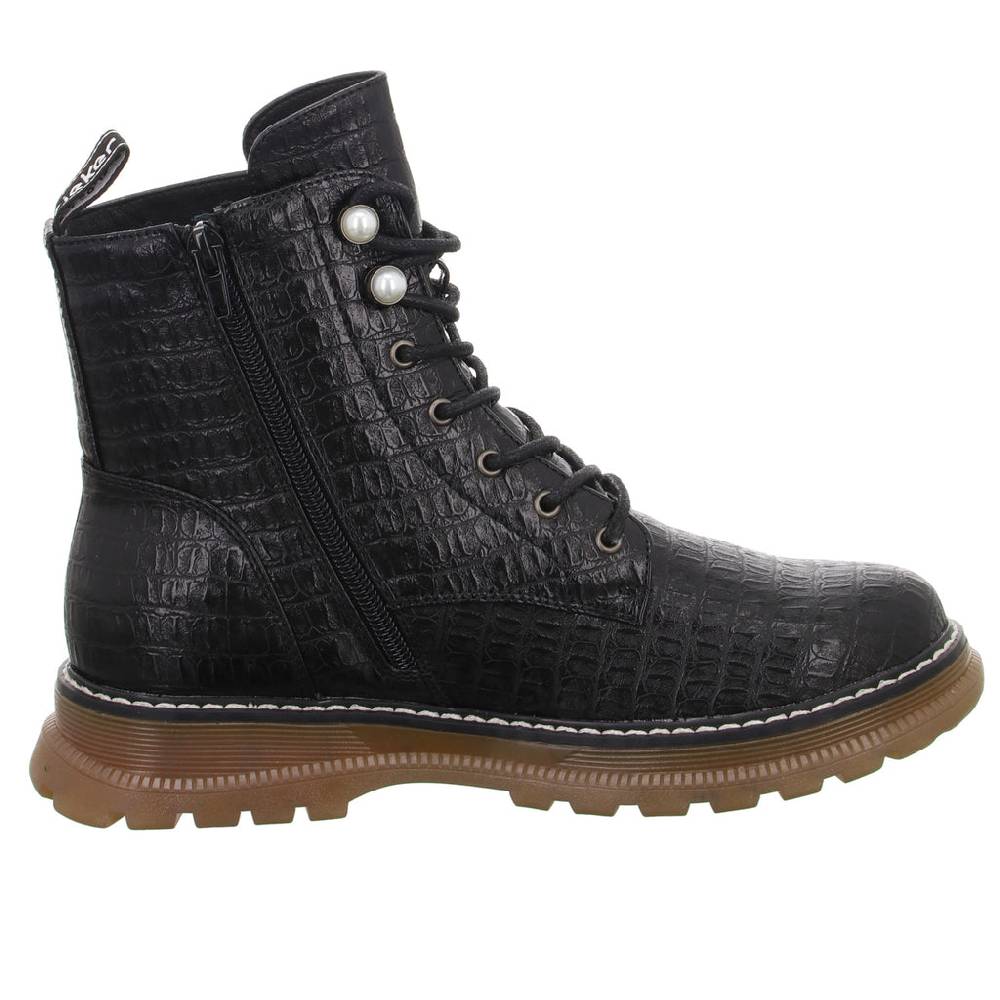 Rieker Schnürstiefelette Warmfutter bis 35mm Absatz (casual) Schlussverkauf