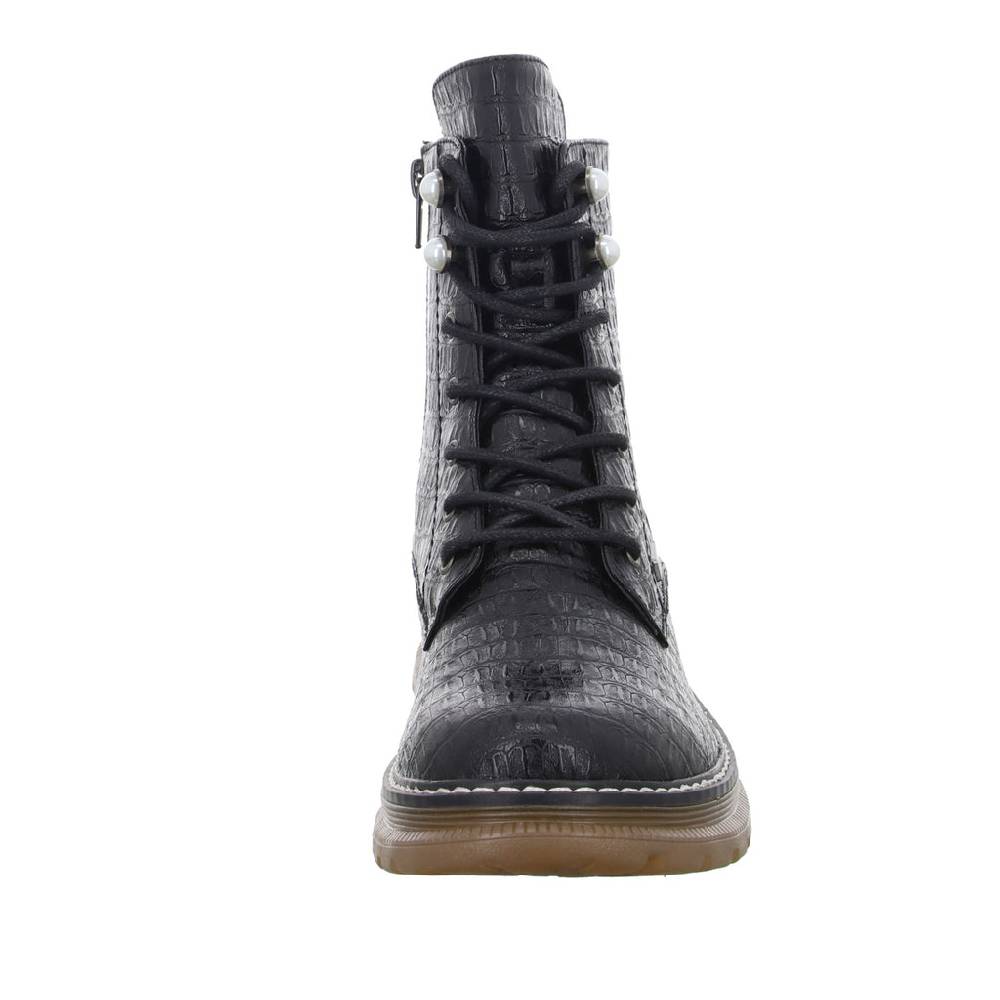 Rieker Schnürstiefelette Warmfutter bis 35mm Absatz (casual) Schlussverkauf