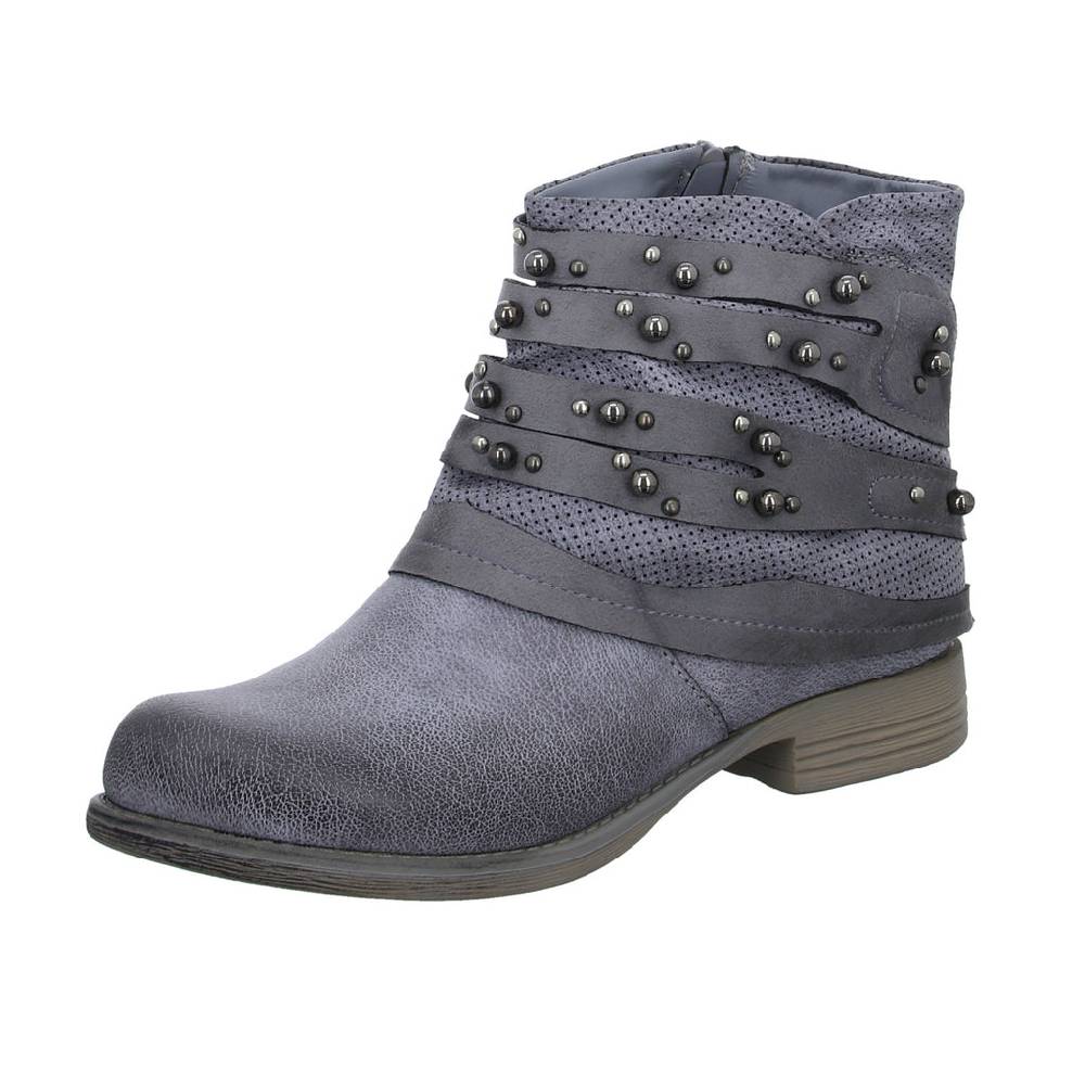SDS Schlupf-/Reißverschlußstiefelette Warmfutter bis 35mm Absatz (casual)