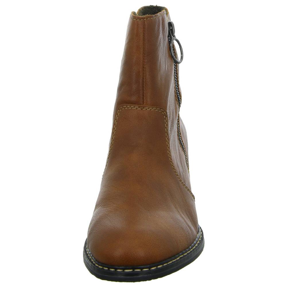 Rieker Schlupf-/Reißverschlußstiefelette Warmfutter bis 35mm Absatz (casual) Blitzverkäufe