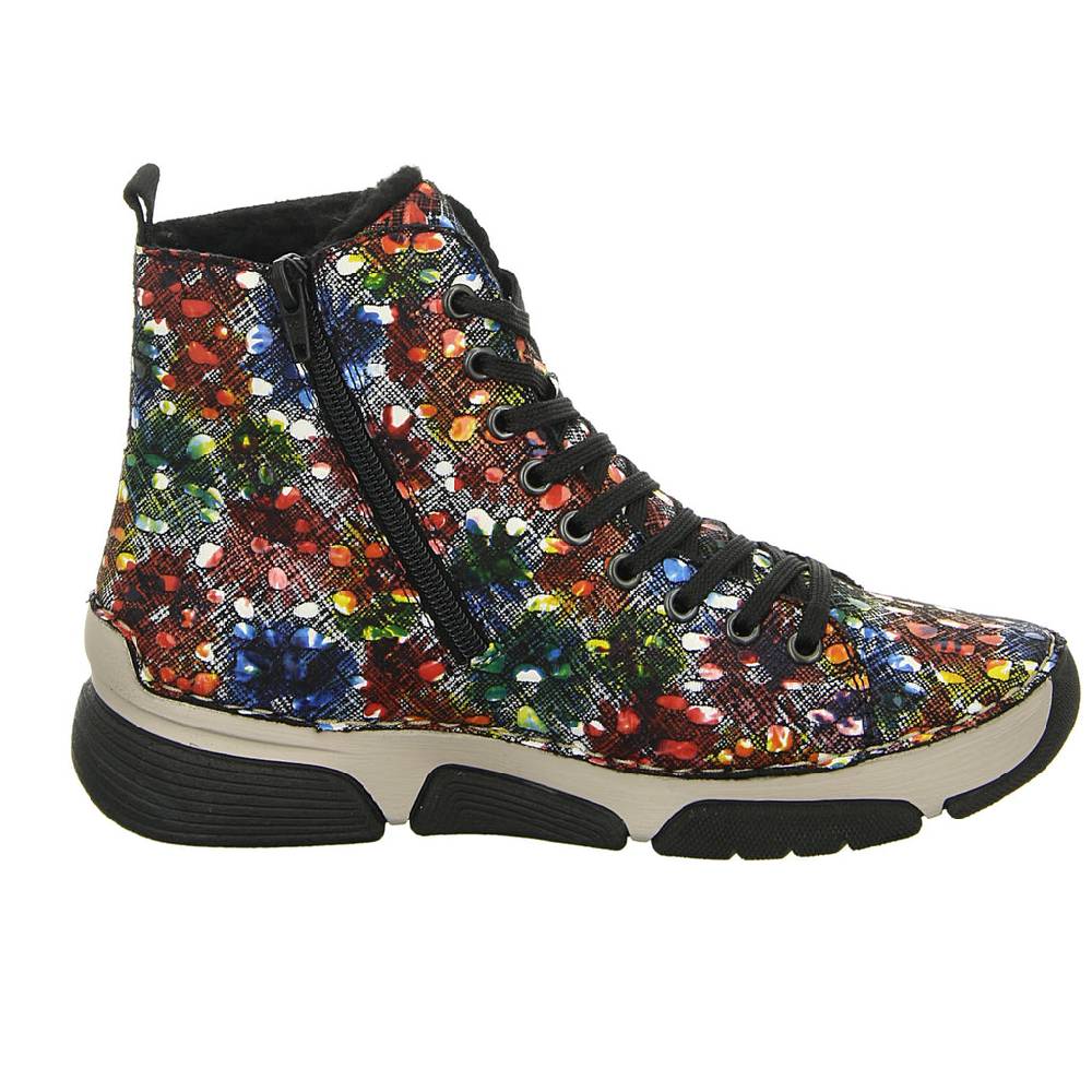 Rieker Schnürstiefelette Warmfutter bis 35mm Absatz (casual) Auslauf