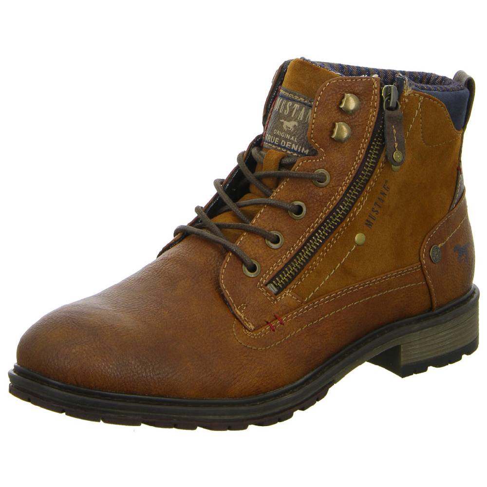MUSTANG Schnürstiefelette Kaltfutter Freizeit (casual) im Angebot