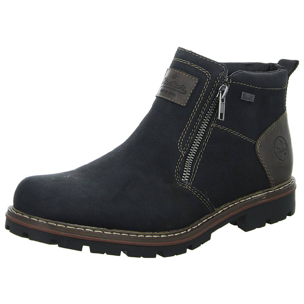 Rieker Schlupf/Reißverschlußstiefelette Kaltfutter Freizeit (casual) Günstiger Verkauf