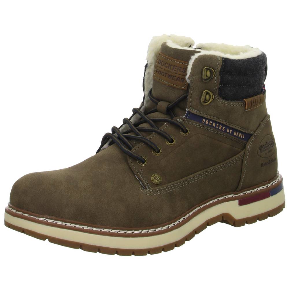 Dockers by Gerli Schnürstiefelette Warmfutter Freizeit (casual) Riesige Ersparnisse