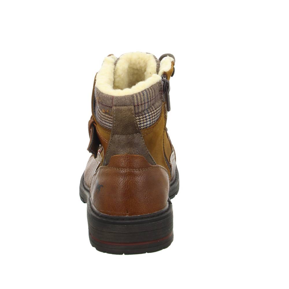 MUSTANG Schnürstiefelette Warmfutter Business (elegant) Tiefpreis