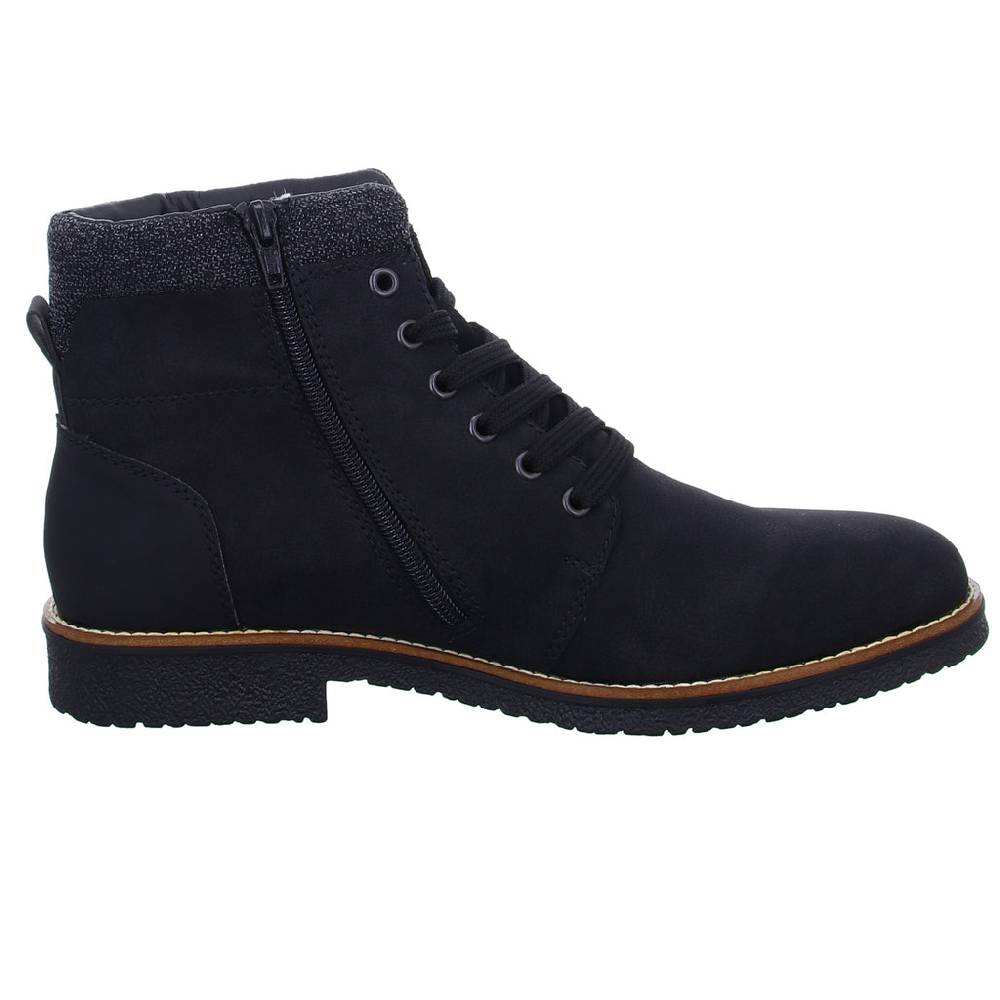 Rieker Schnürstiefelette Warmfutter Freizeit (casual) 50% Rabatt mit kostenlosem Versand