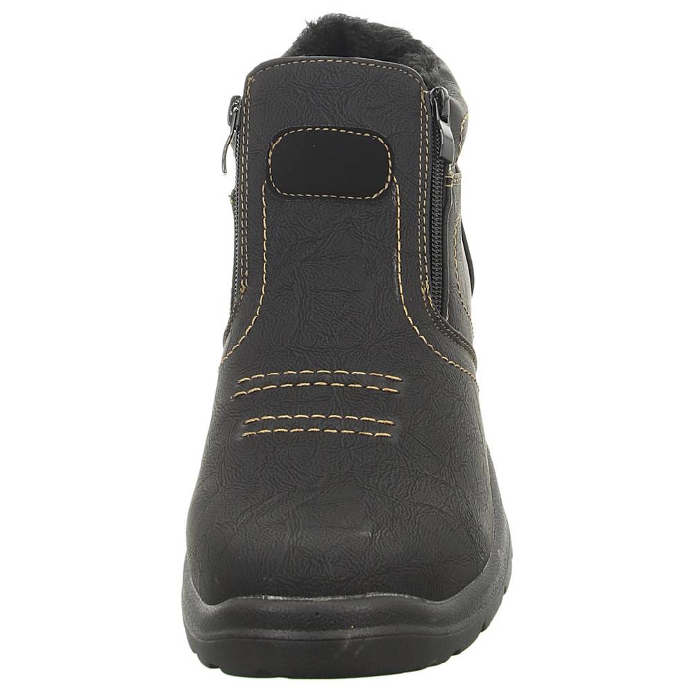 Paulo G. Schlupf/Reißverschlußstiefelette Warmfutter Freizeit (Casual) Begrenzt auf 3 Tage
