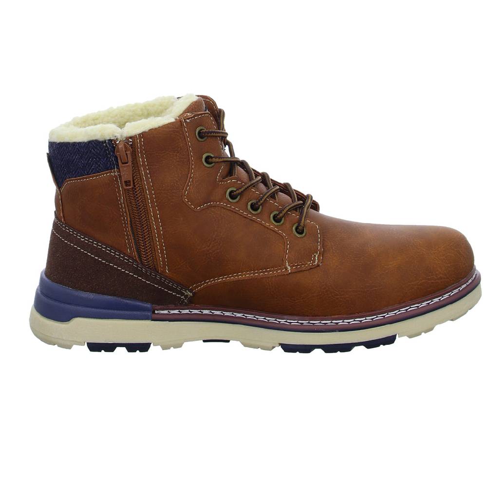 living UPDATED Schnürstiefelette Warmfutter Freizeit (casual) Black Friday Preise
