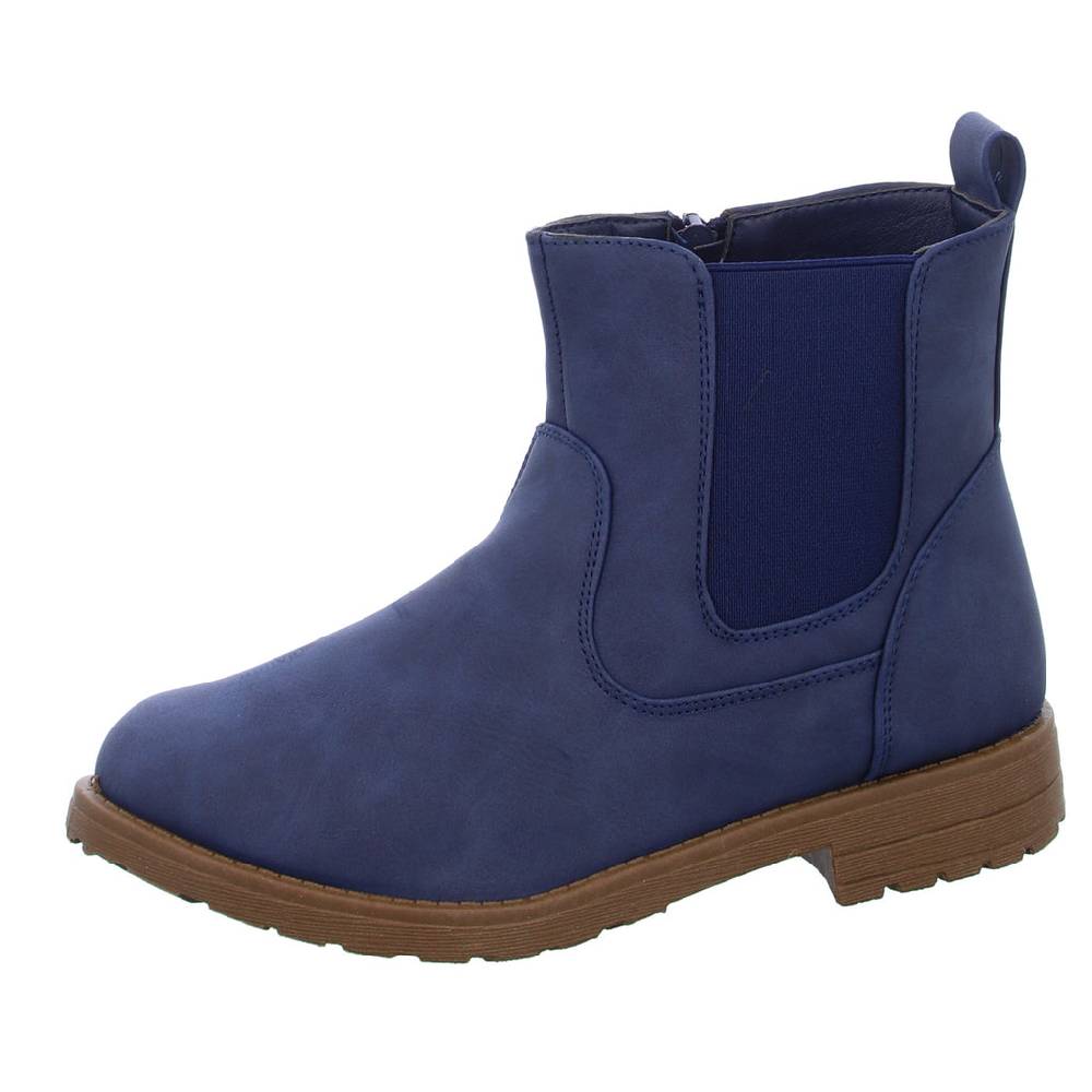 girlZ onlY Schlupf-/Klettstiefelette Warmfutter Riesige Rabatte