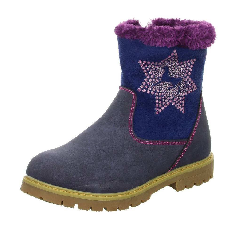 girlZ onlY Schlupf-/Klettstiefelette Warmfutter Im Verkauf