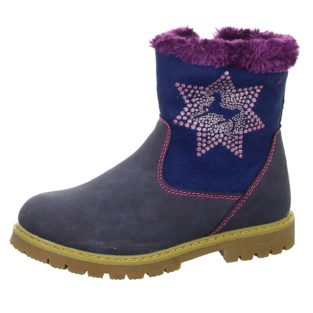 girlZ onlY Schlupf-/Klettstiefelette Warmfutter Im Verkauf