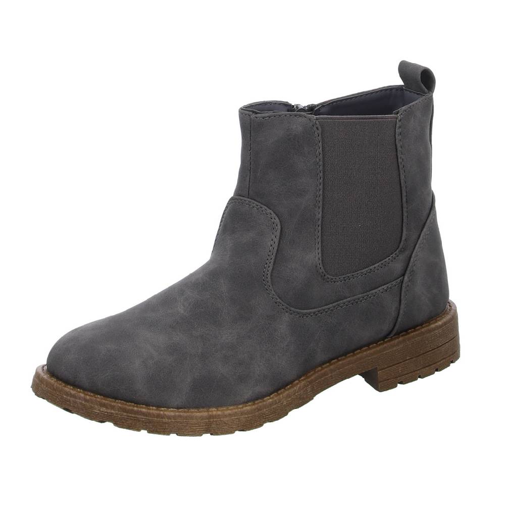 girlZ onlY Schlupf-/Klettstiefelette Warmfutter Flash Sale