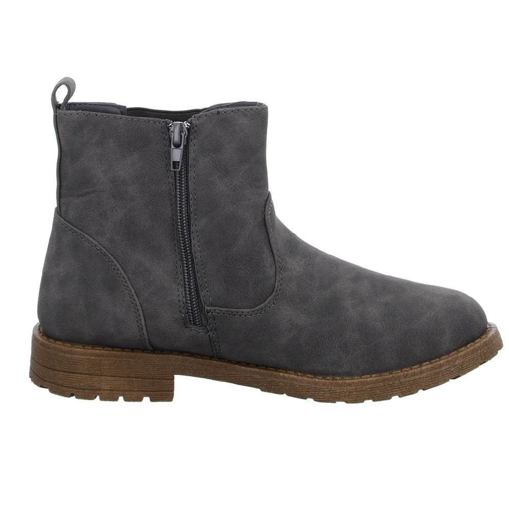 girlZ onlY Schlupf-/Klettstiefelette Warmfutter Flash Sale