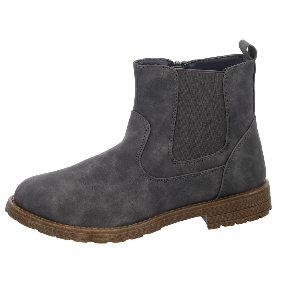 girlZ onlY Schlupf-/Klettstiefelette Warmfutter Flash Sale