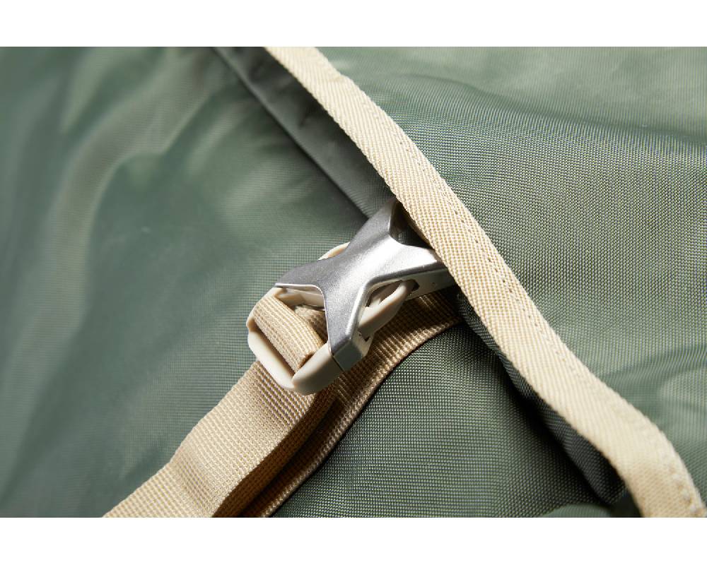 Nordisk Verran 115 Wheeled Duffel 115 L Forest Green Auslauf