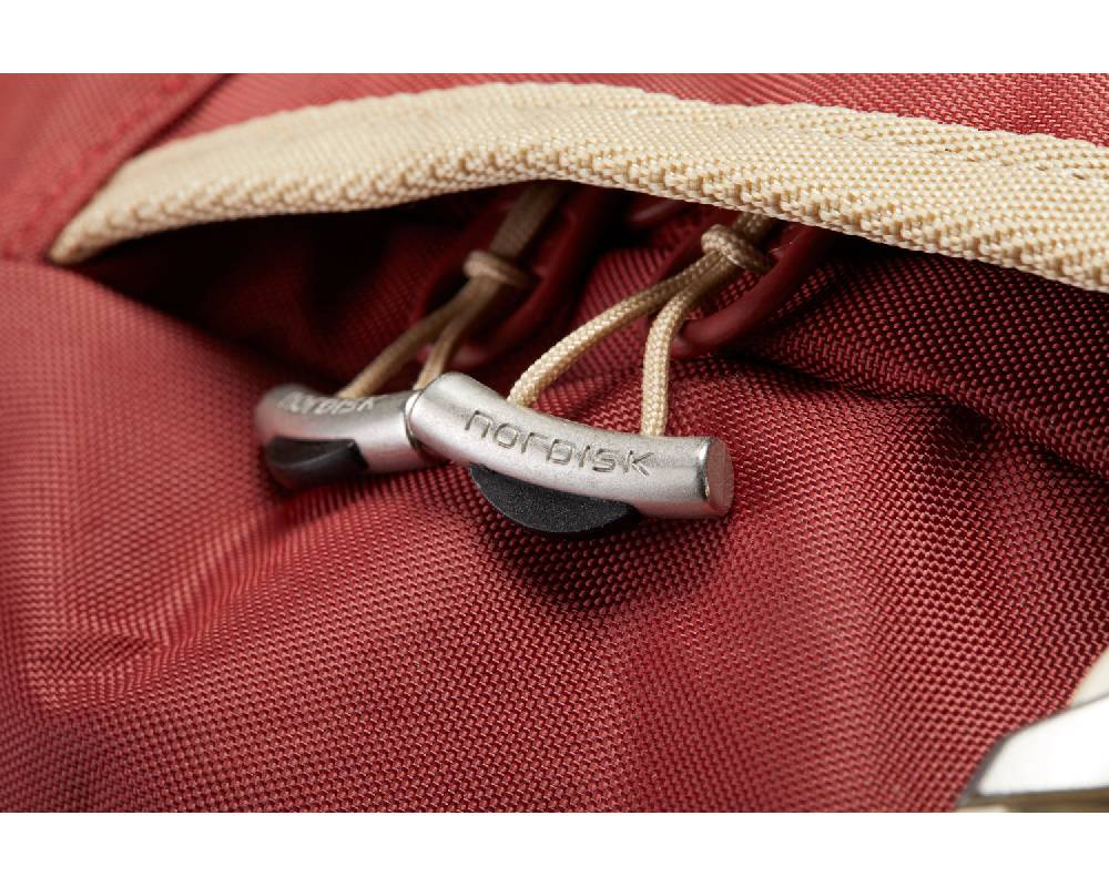 Nordisk Verran 115 Wheeled Duffel 115 L Burnt Red Verkauf