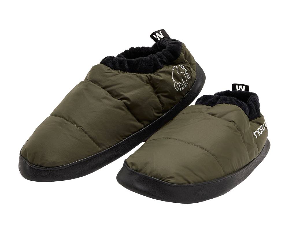 Nordisk Mos down shoes Dark Moss Blitzverkäufe