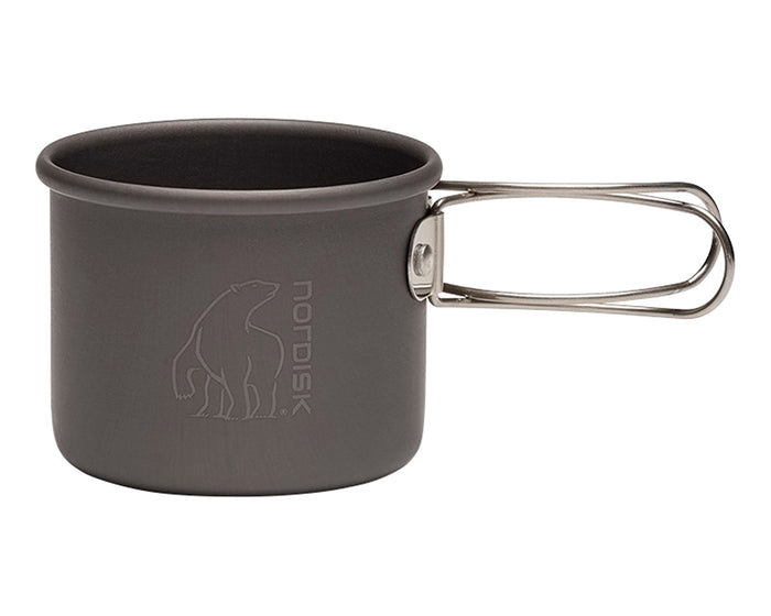 Nordisk Aluminium-Becher, 200 ml Matt Silver