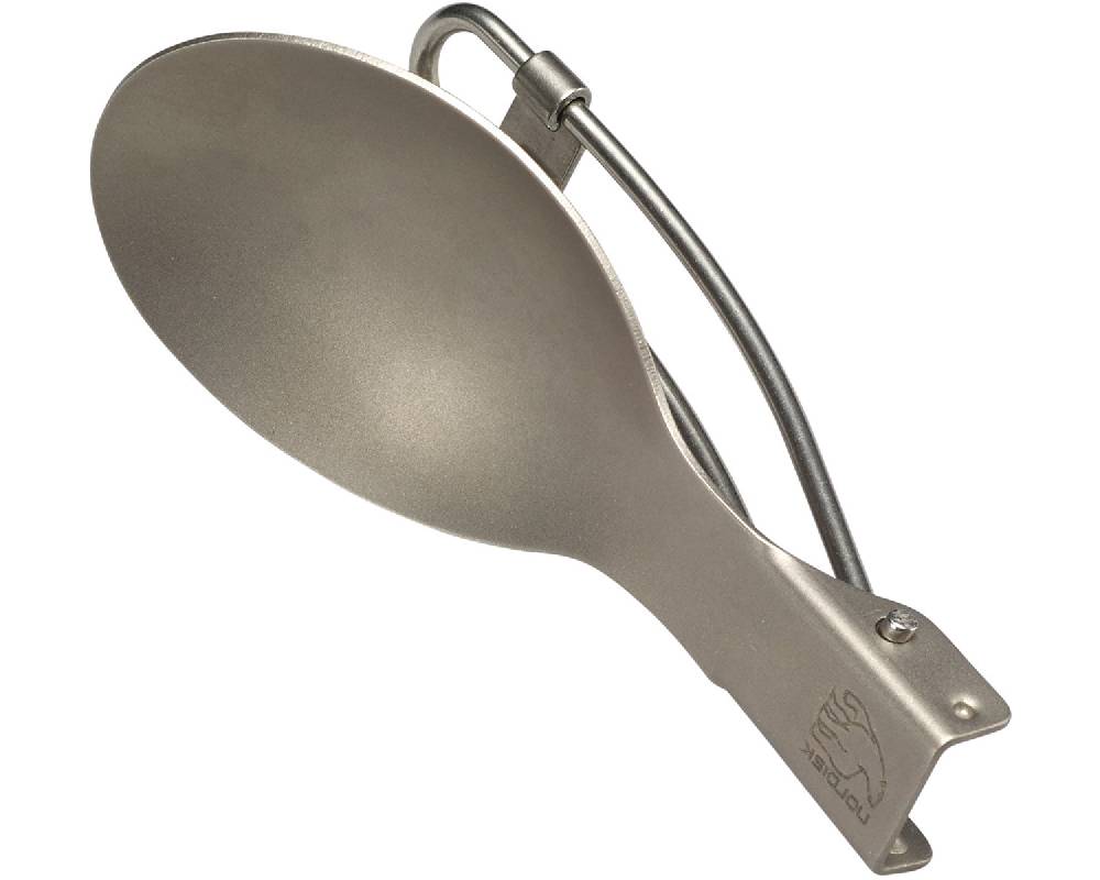 Nordisk Titanium foldable spoon Spoon Matt Silver Meist gekauft