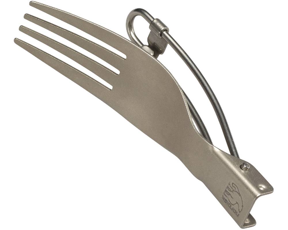 Nordisk Titanium foldable fork Fork Matt Silver Blitzverkäufe