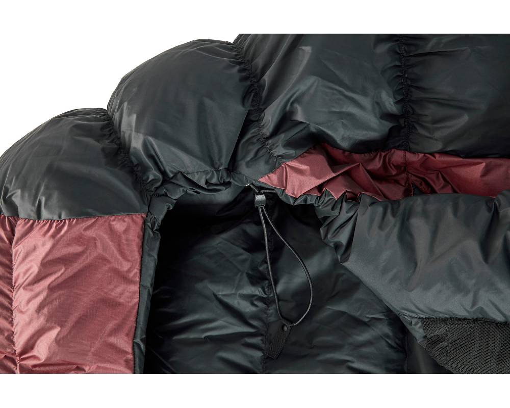 Nordisk Voyage 500 Right zip Daune (-5° C) | Ribbon red Blitzverkäufe