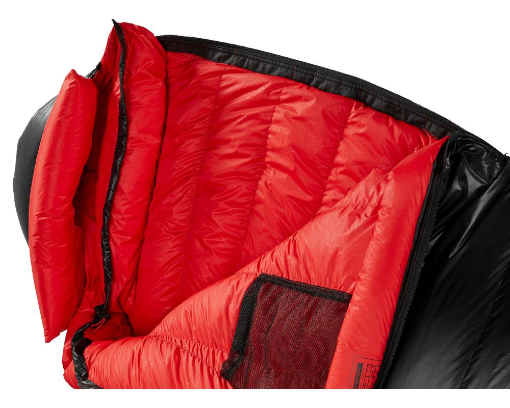 Nordisk V.I.B. 800 Left zip Daune ( -14° C) | Black Auslauf