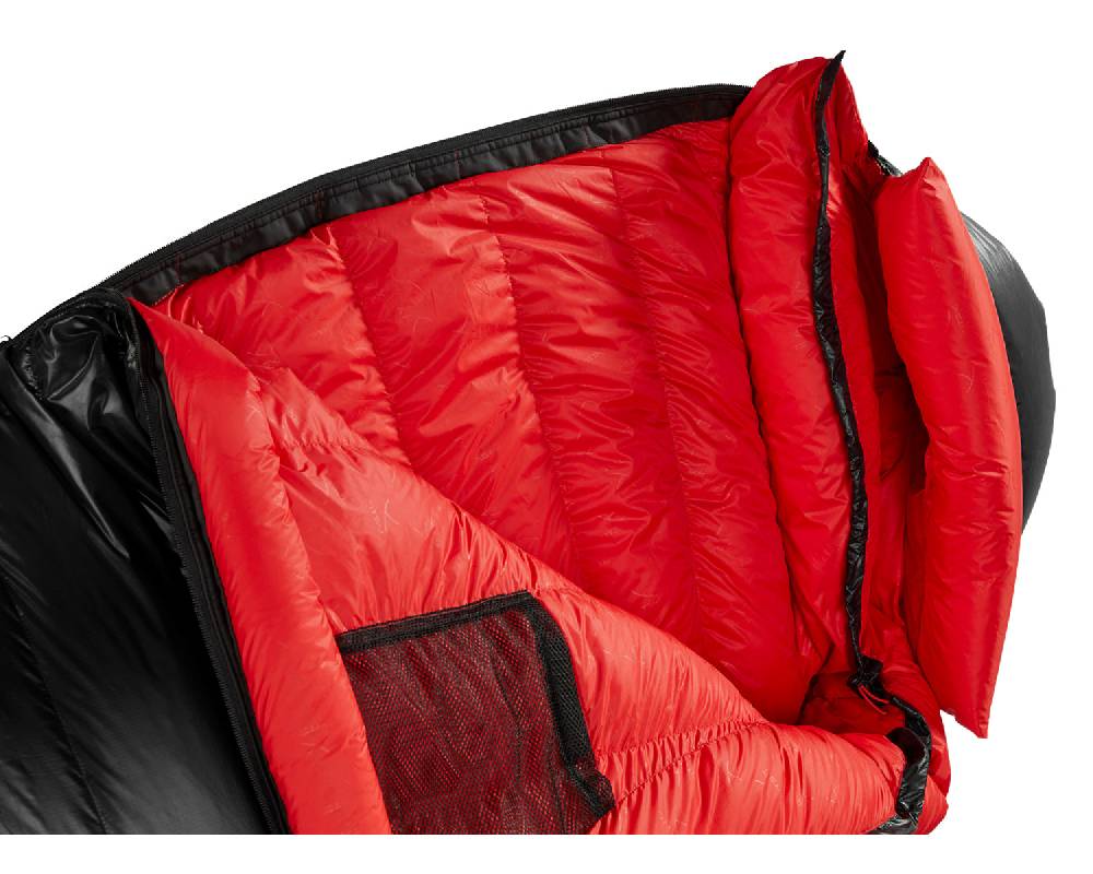 Nordisk V.I.B 800 Right zip Daune ( -14° C) | Black Verkauf