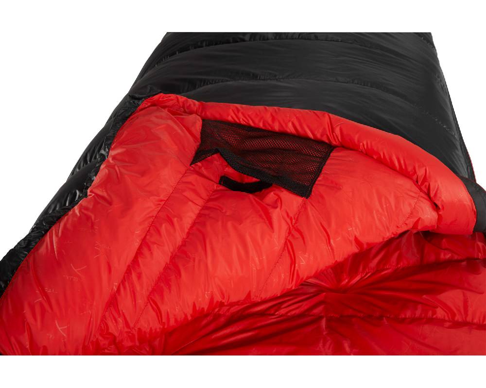Nordisk V.I.B 400 Right zip Daune (-2° C) | Black Schlussverkauf