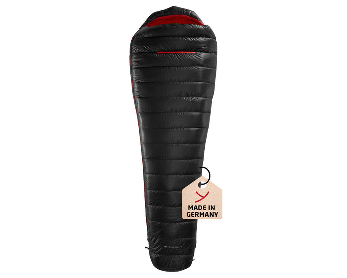 Nordisk V.I.B 250 Right zip Daune (5° C) | Black