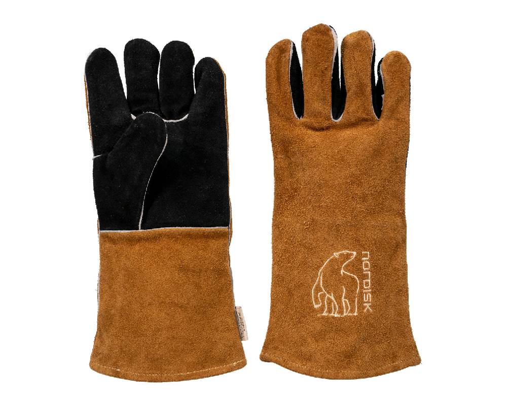 Nordisk Torden gloves Brown/Black Günstiger Verkauf
