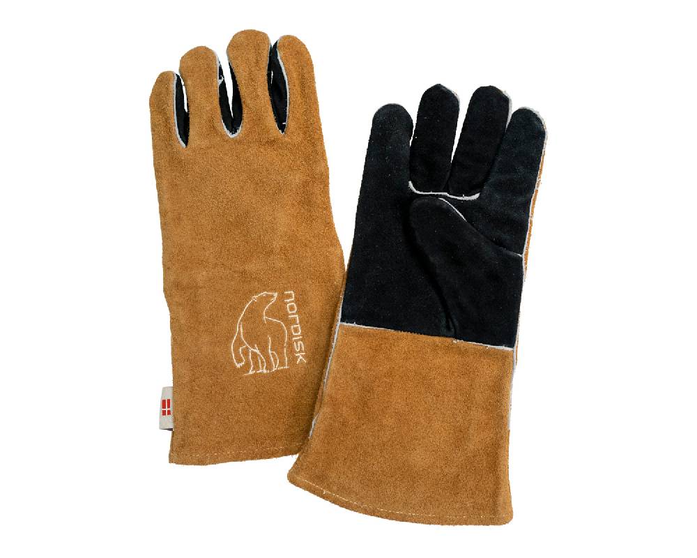 Nordisk Torden gloves Brown/Black Günstiger Verkauf