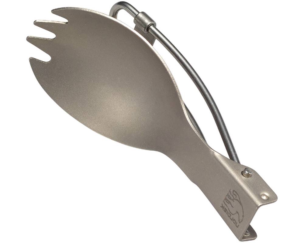 Nordisk Titanium foldable spork Spork Matt Silver Fabrikverkauf