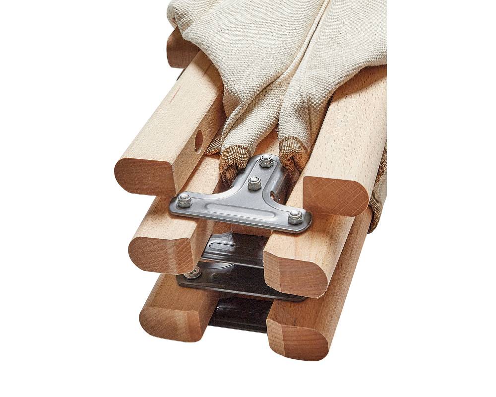 Nordisk Rold wooden bed Neutral Fabrikverkauf