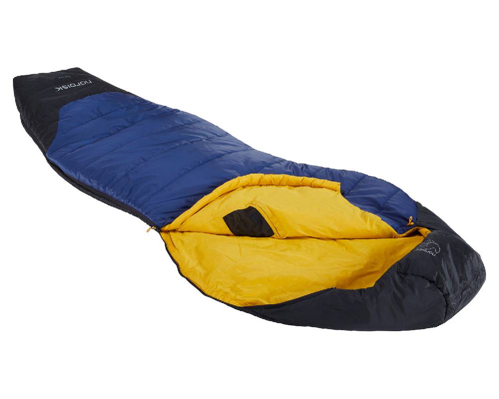 Nordisk Puk +10° Curve Kunstfaser True Navy/Mustard Yellow/Black Hotsell