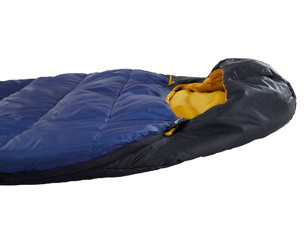 Nordisk Puk +10° Curve Kunstfaser True Navy/Mustard Yellow/Black Hotsell