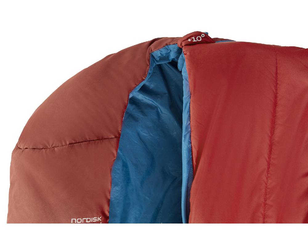 Nordisk Puk +10° Blanket Kunstfaser Sundried Tomato im Angebot