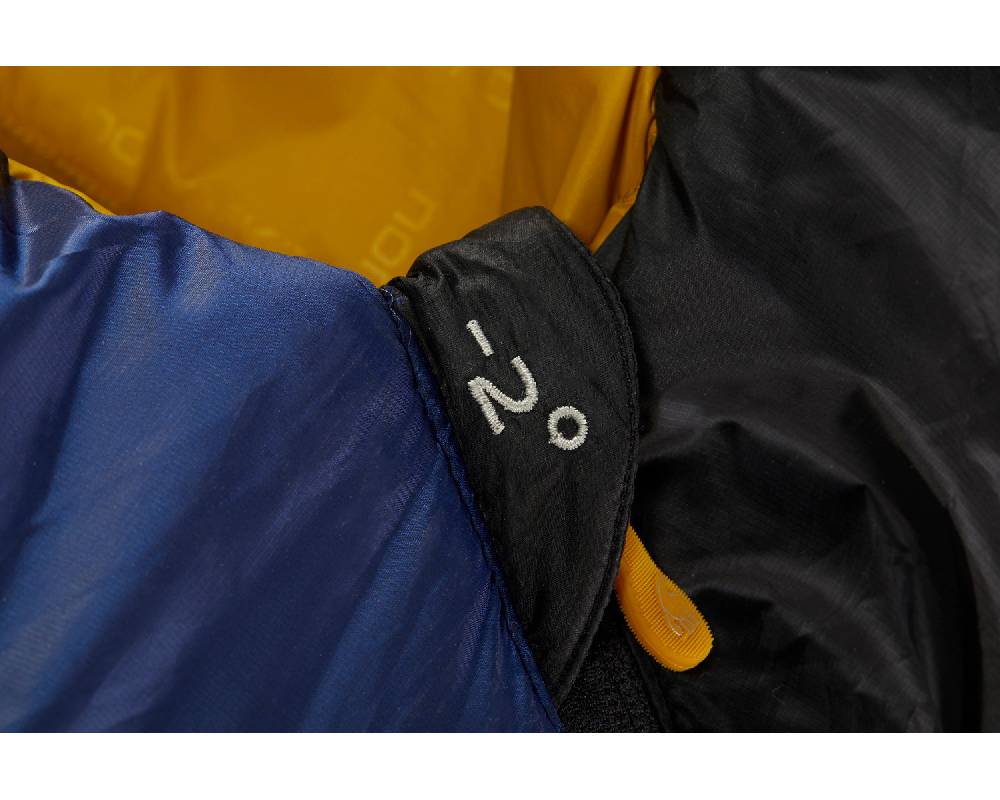 Nordisk Puk -2° Curve Kunstfaser True Navy/Mustard Yellow/Black Schlussverkauf