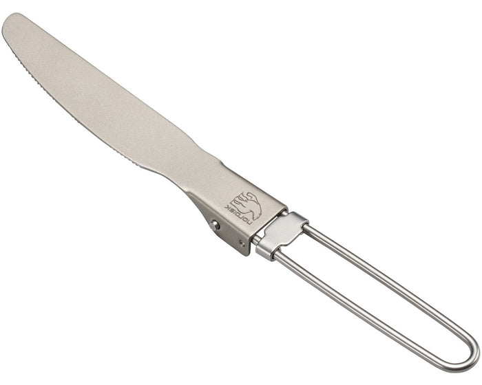 Nordisk Titanium foldable knife Knife Matt Silver