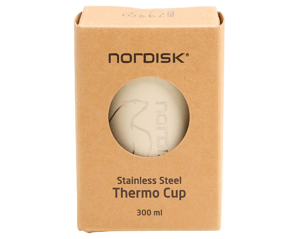 Nordisk Steel mug 300 ml Sandshell Auslauf