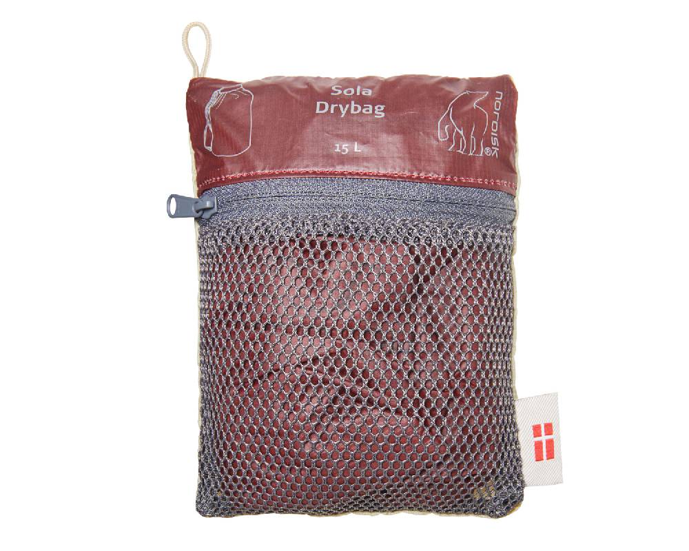 Nordisk Sola 15 drybag 15 L Burnt Red im Angebot