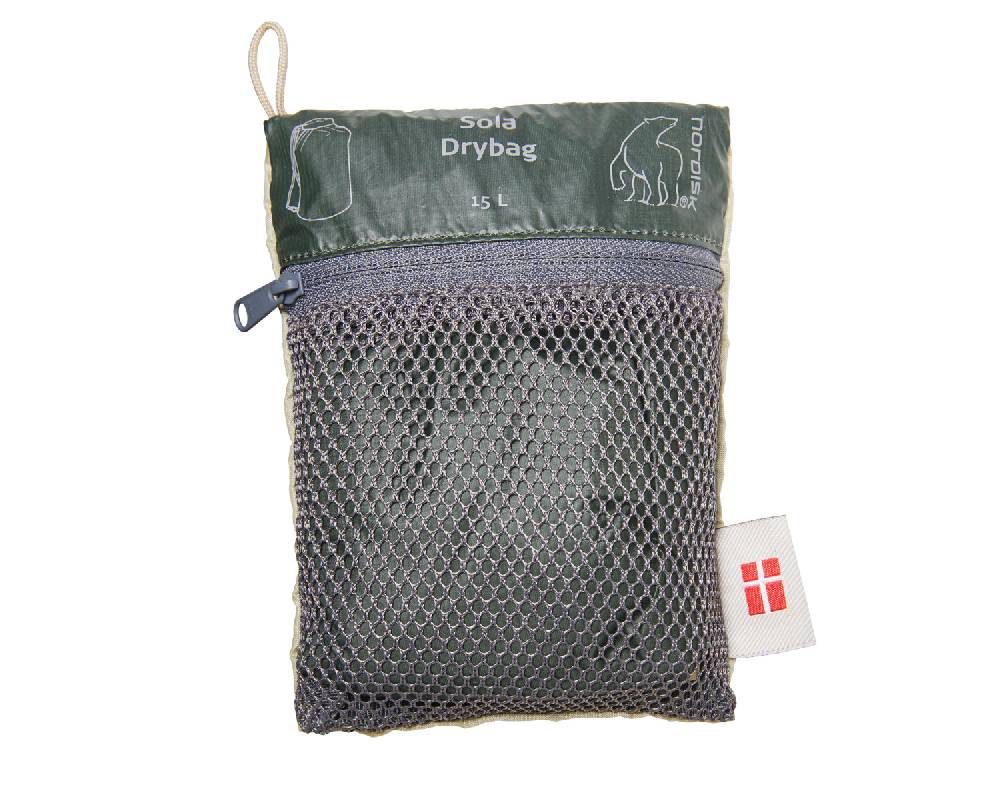 Nordisk Sola 15 drybag 15 L Forest Green Schlussverkauf