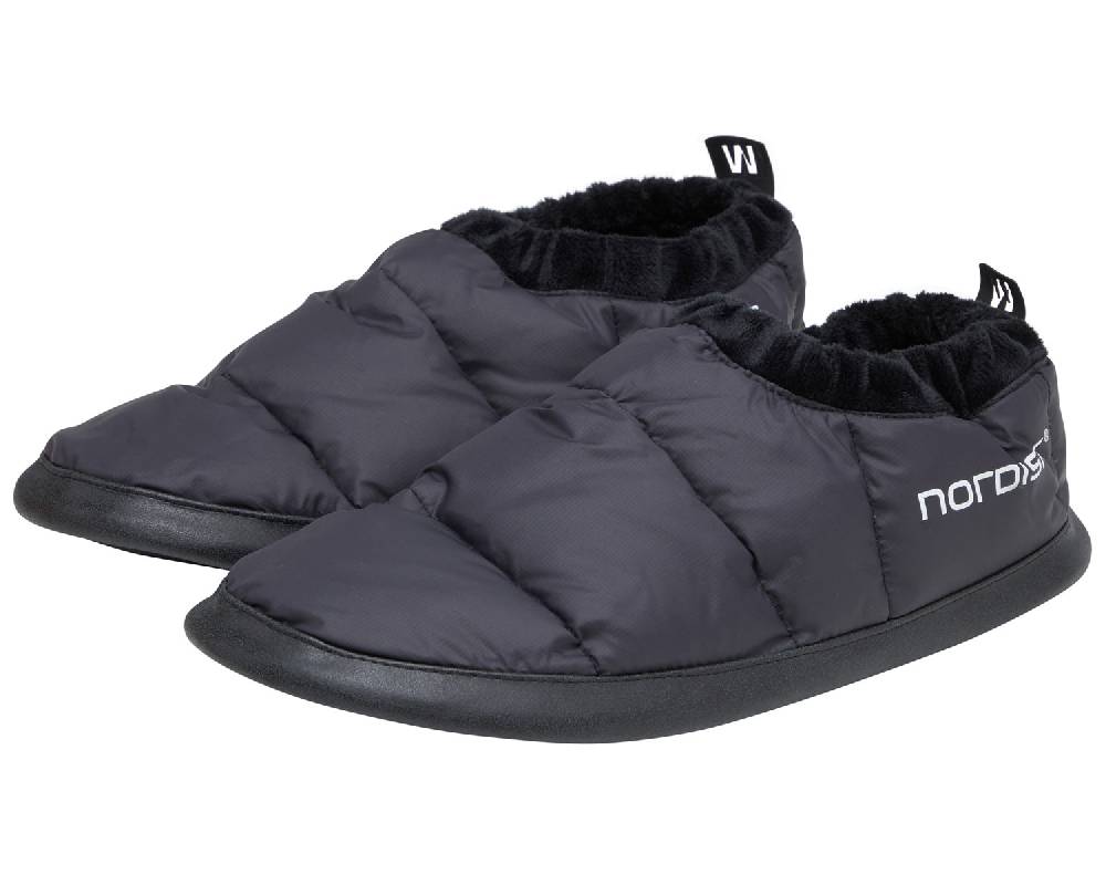 Nordisk Mos down slippers Black Blitzverkäufe