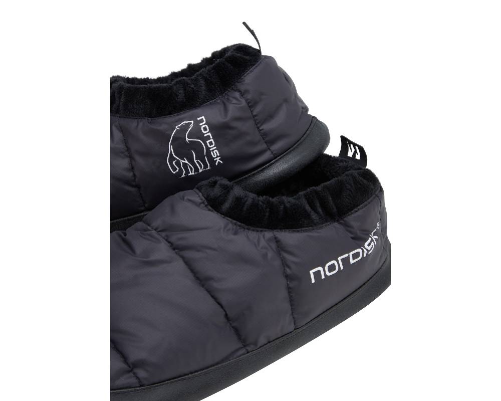 Nordisk Mos down slippers Black Blitzverkäufe