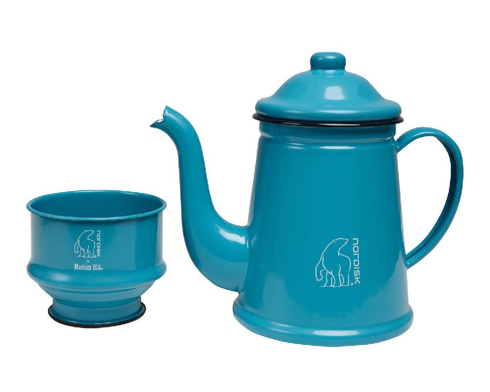 Nordisk Madam Blå coffee pot Sky Blue Outlet