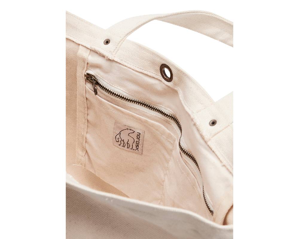 Nordisk Tote bag heavy canvas Natural Verkauf