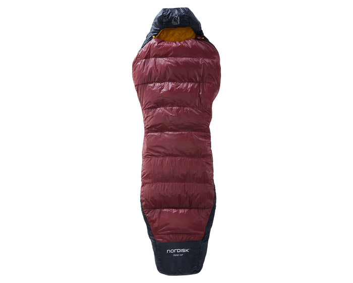 Nordisk Oscar +10° Curve | Kunstfaser Rio Red/ Mustard Yellow/ Black